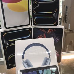 Ipad Pro M3 Chip Ipad 10th Airpod Max New Sealed No Credit Needed Pay Down Only