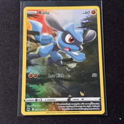 Riolu Pokemon Card 