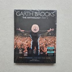 Garth Brooks The Anthology Part V The Comeback 6 CD Hardcover Book Set Sealed