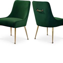 🔥USED💥 Slide the image ❤️Set Of Two Dining Chairs
