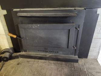 Fireplace insert Wood Burning w/blower