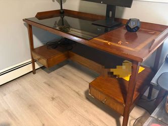 Mid-Century Wood Desk