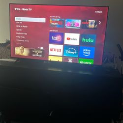 55”TCL ROKU TV