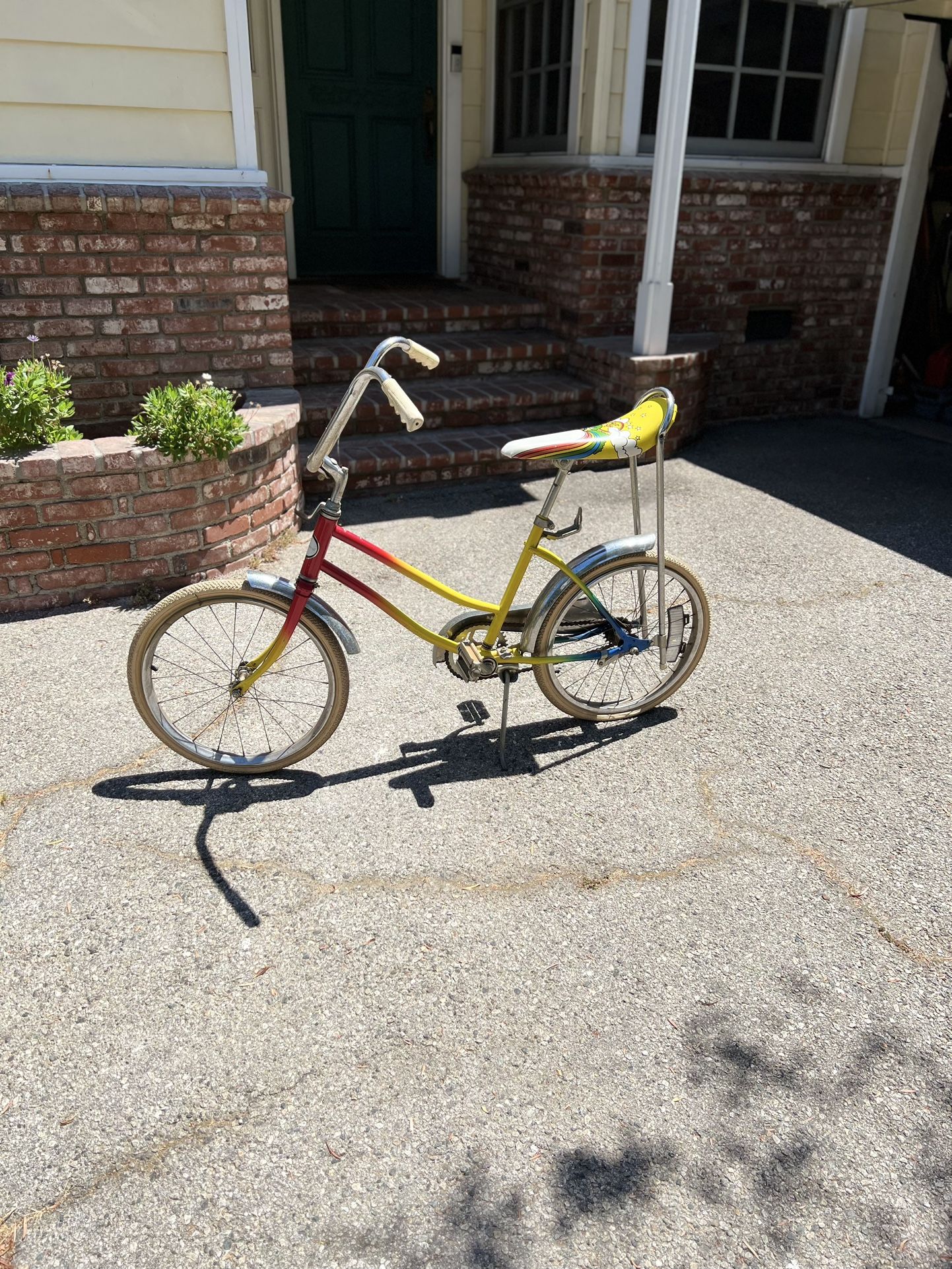 Vintage Yellow Sears Roebuck Free Spirit
