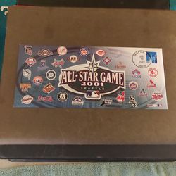 2001 MLB All Star Game 1st Day Issue Envelope