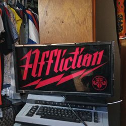 Custom Affliction Light Box Sign