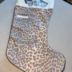 Vans Off The Wall Leopard Print Stocking 