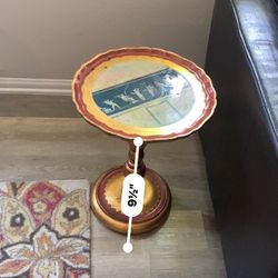 Neiman-Marcus Accent Table Solid Wood - Everything Must Go