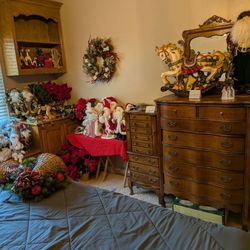 HUGE ESTATE SALE- MONROVIA - Furniture including a beautiful glass top spinning carousel horse iron/wood coffee table, large collection of Native Amer