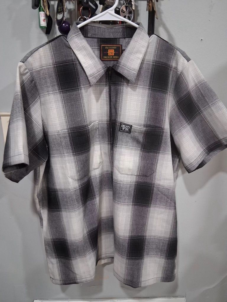 Fb County, Black And White, Size S