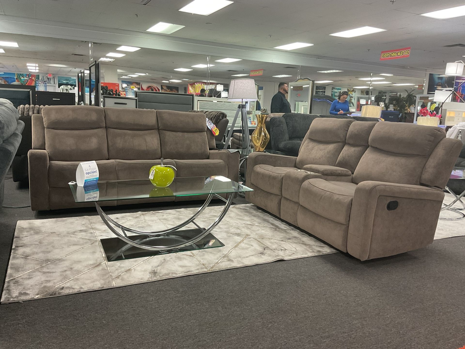 🎉AMAZING SPRING SEASON FURNITURE SALE 🥳 ELEGANT SOFA&LOVESEAT SET 50% OFF 🇺🇸🛋️