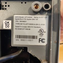 Spider Wash System Credit Card Reader