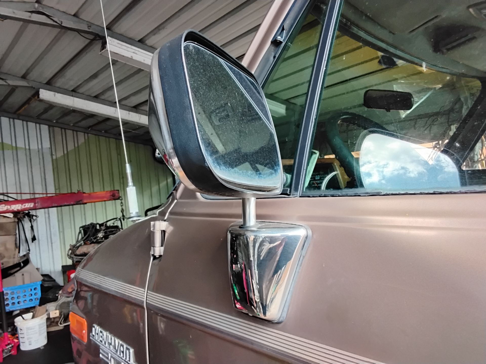 88-95 COUSTOM MIRRORS CHEVY TRUCK SUBURBAN TAHOE GMC VAN READ THE DESCRIPTION LEE LA DESCRIPTION