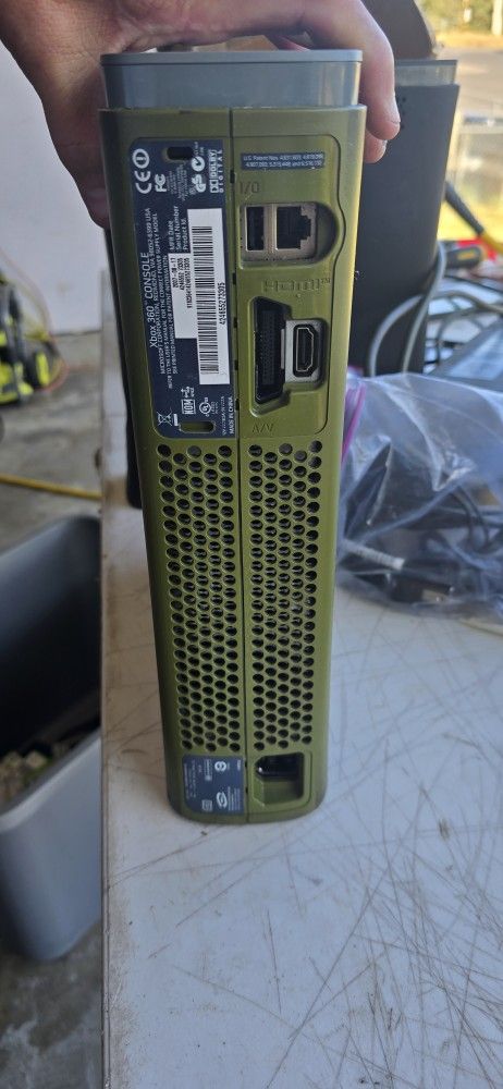 Original Xbox 360s One Halo And One Regular With Harddrives