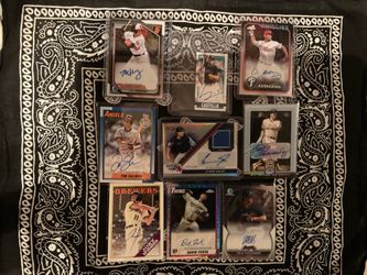 ⚾️ Baseball Autograph / Patch Card Lot – Numbered, RC Autos, HOF Names