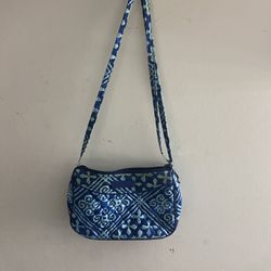 Blue Vera Bradley Purse