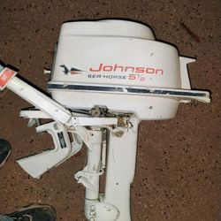 1960s Johnson Outboard 5.5