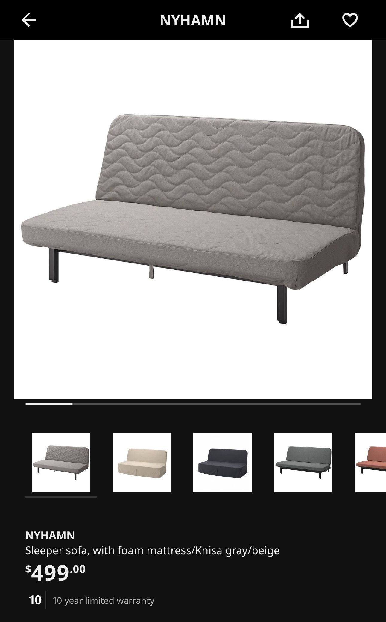 Sofa Bed IKEA