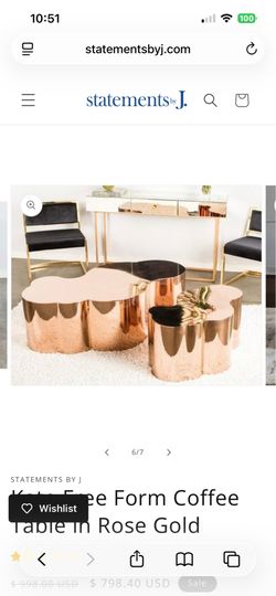 Modern Art Coffee End Table
