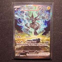 Pokémon TCG Zekrom EX 166/86 SIR BLACK BOLT Scarlet and Violet English NEAR MINT
