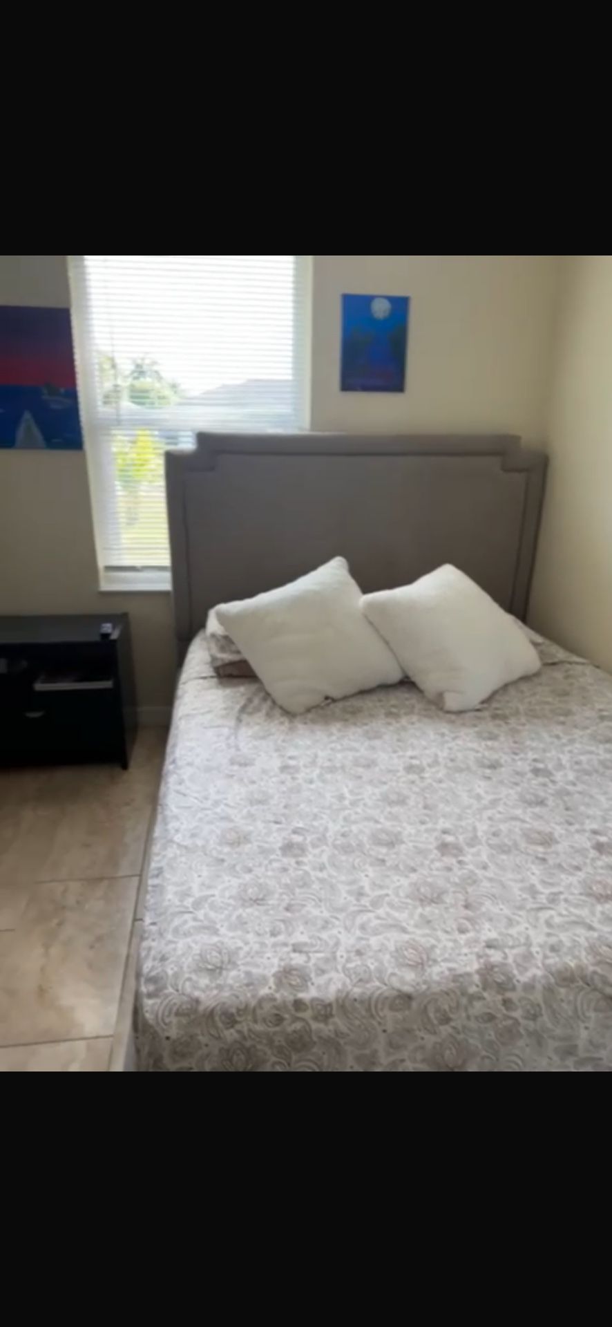 Queen Bed Frame With Headboard