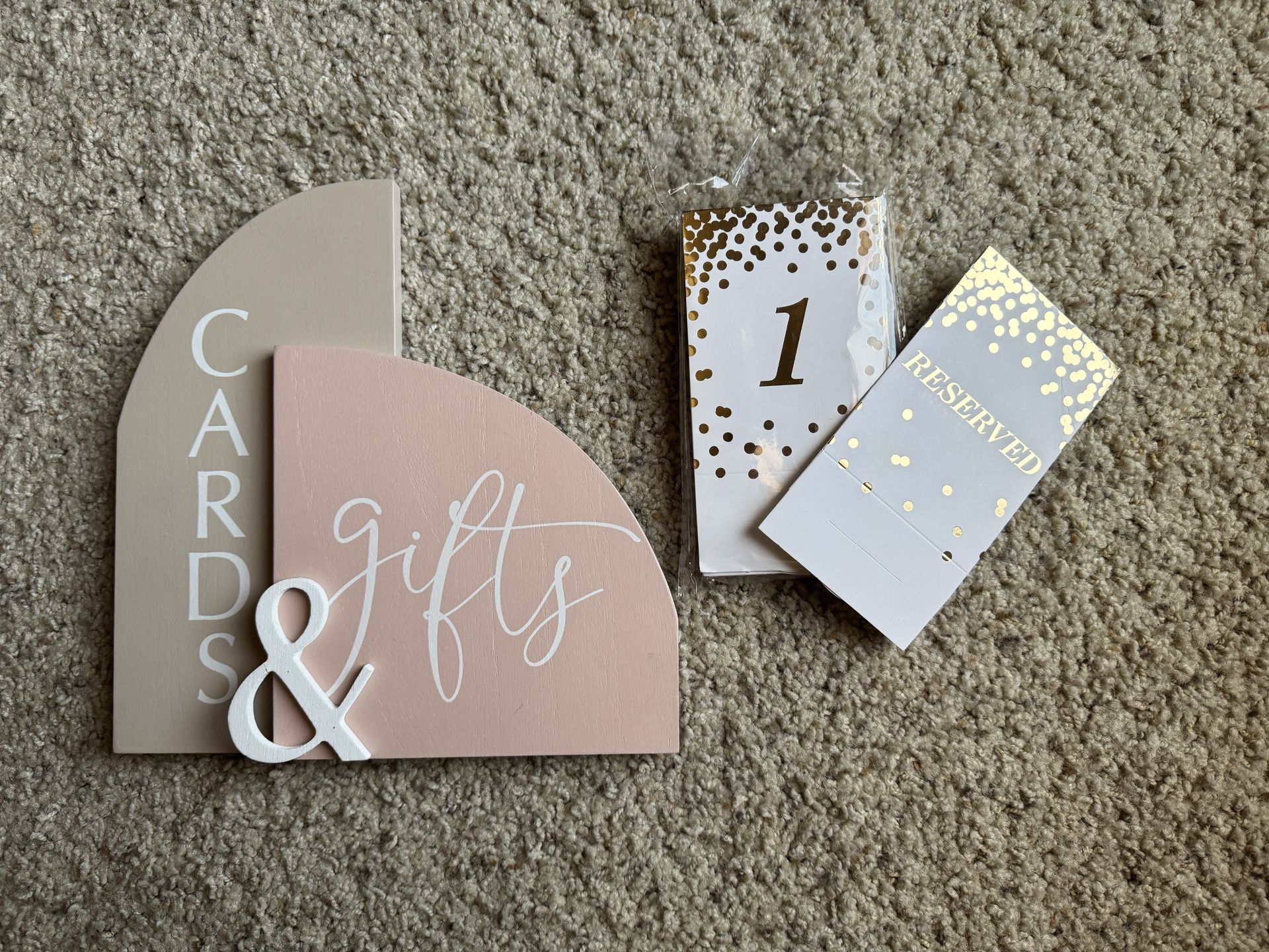 Wedding/Baby Shower Items
