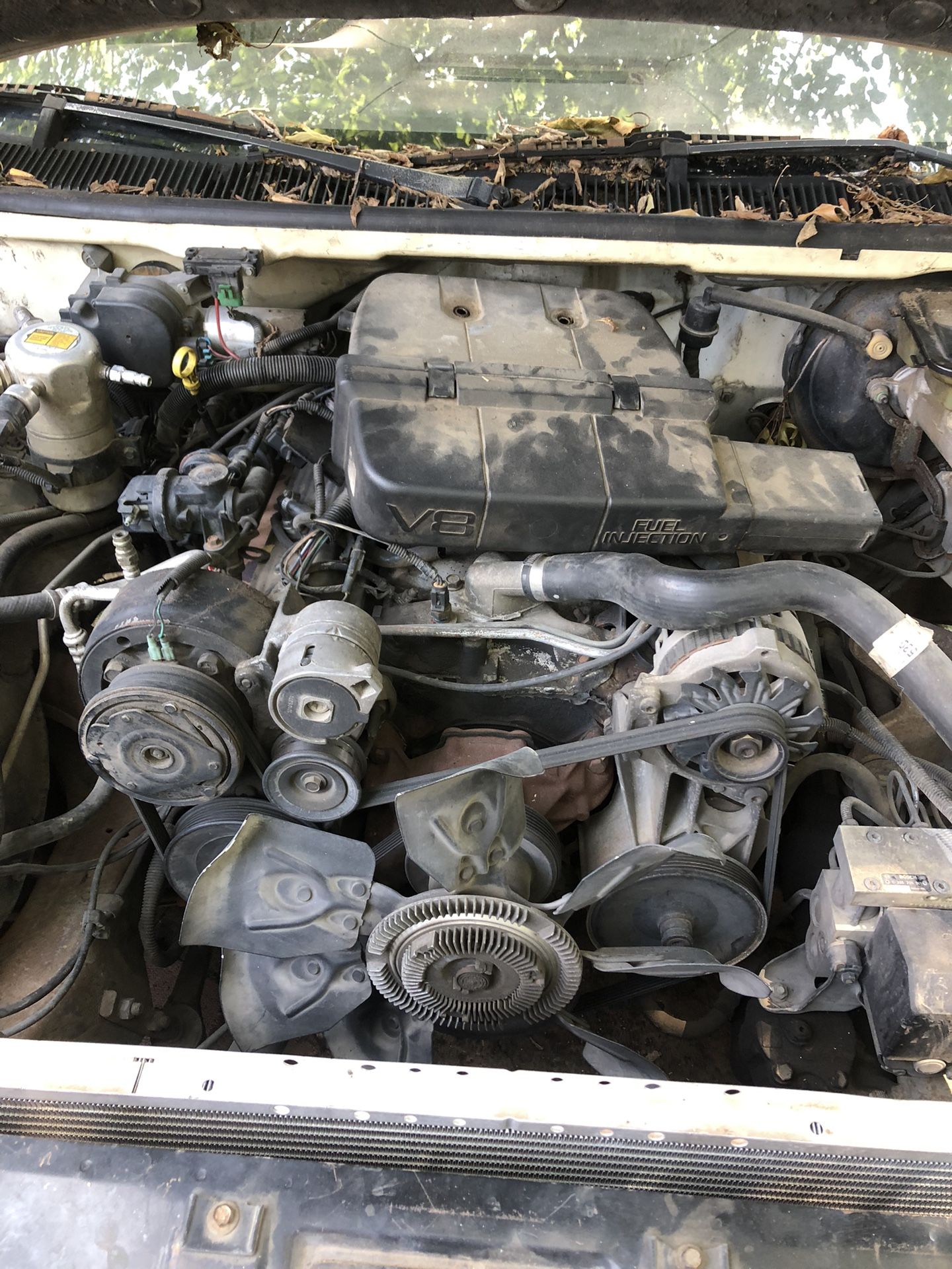 350 Tbi Chevy Motor With Stacked Bearing