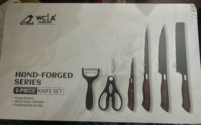 New in box WCI A³ Comfort Hand-Forged Series 6-Piece Knife Set