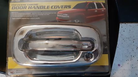 Chevy chrome door handle covers