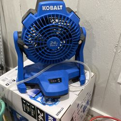 Kobalt Fan And Charger And Battery 