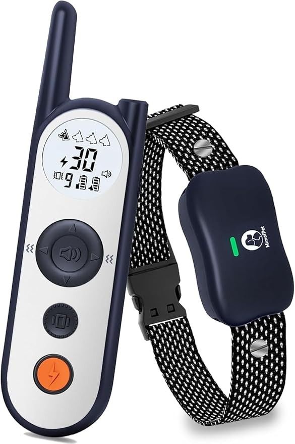 Dog training collar