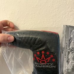Scotty Cameron Putter Headcover – Brand New Sealed