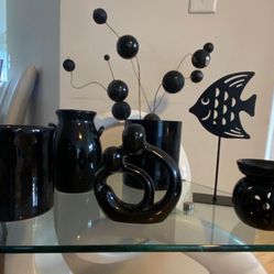 Black Home Accessories All For 20.