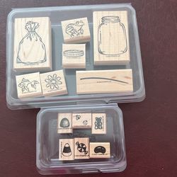 Stampin Up! All Wrapped Up And All Wrapped Up Accessories Stamp Sets