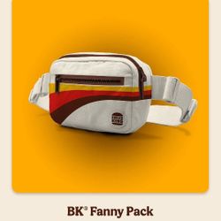 Burger King Promo Fanny Pack