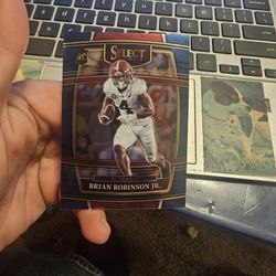 Brian Robinson Jr Football Card 
