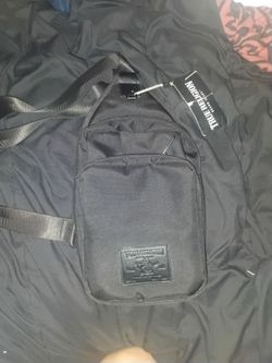 True Religion Black Crossbody Sling Bag