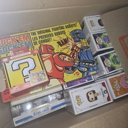 Funko pops and games