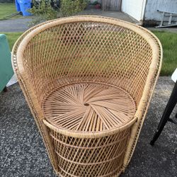 Rattan boho Chair