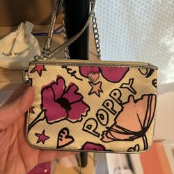 Coach Poppy Wristlet 