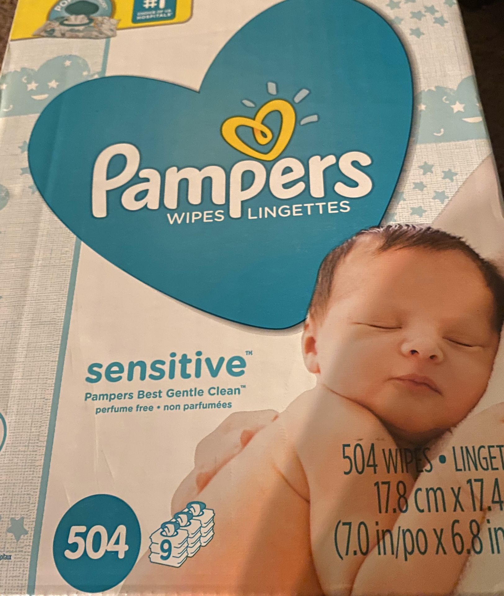 Pamper wipes