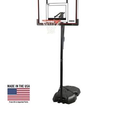 LIFETIME ADJUSTABLE PORTABLE BASKETBALL HOOP (50-INCH POLYCARBONATE)