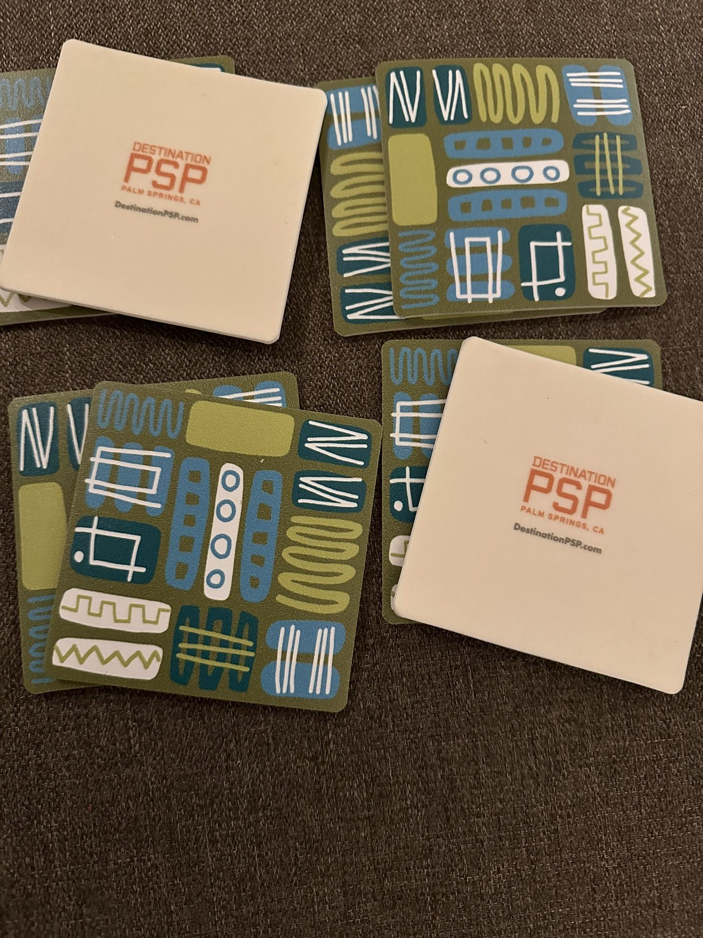 MCM Vinyl Coasters (8)