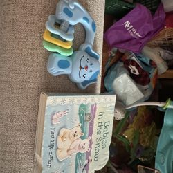Baby Book And Teether 