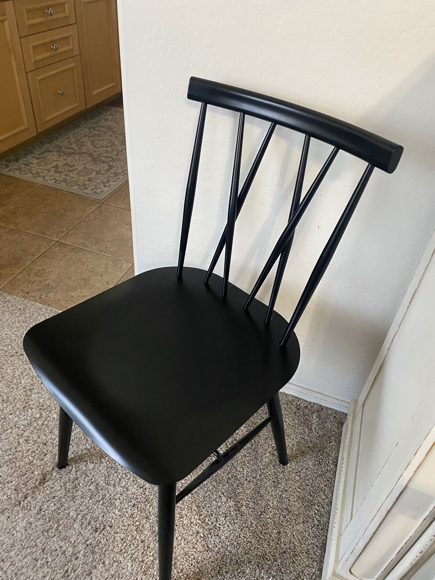 Black Metal Chair