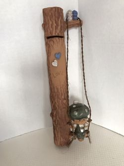 Decorative wall hanging piggy bank - Japan