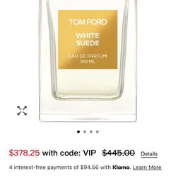Tom Ford White Suede 