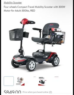 4 Wheeler Electric Scooter