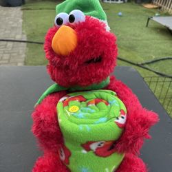 Elmo Stuffed Animal With Blanket