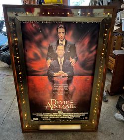 Fabulous 1990s Movie Marquee Poster Frames with Chase Lights